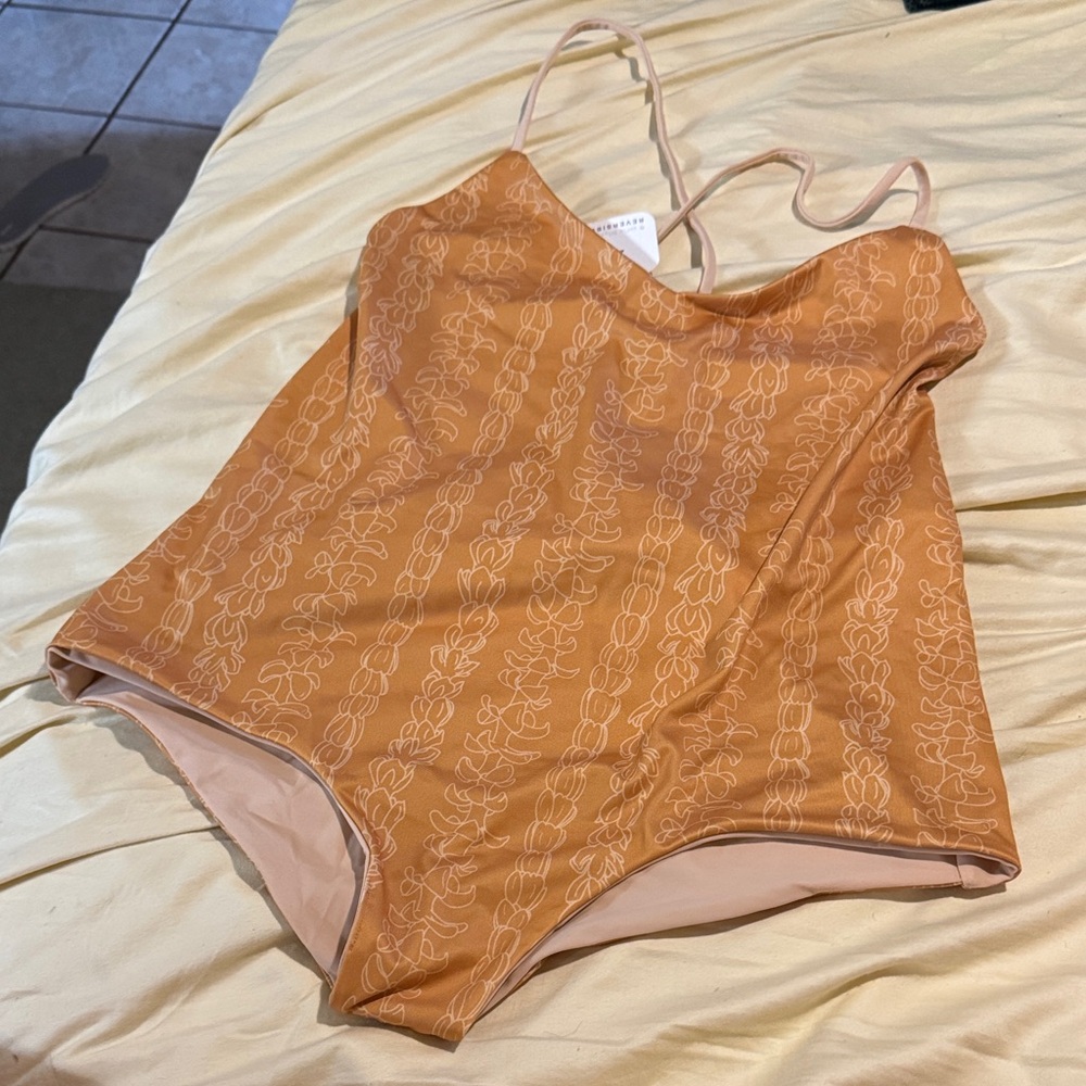 Kalokini Puakinikini Onepiece Reversible Swimsuit